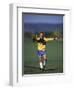 11 Year Old Boys Soccer Goalie in Action-null-Framed Photographic Print