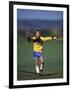 11 Year Old Boys Soccer Goalie in Action-null-Framed Photographic Print