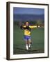 11 Year Old Boys Soccer Goalie in Action-null-Framed Photographic Print