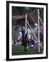 11 Year Old Boys Soccer Goalie in Action-null-Framed Photographic Print