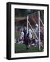 11 Year Old Boys Soccer Goalie in Action-null-Framed Photographic Print