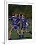 11 Year Old Boys Soccer Player Celebates a Goal-null-Framed Photographic Print