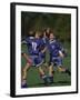 11 Year Old Boys Soccer Player Celebates a Goal-null-Framed Photographic Print