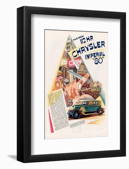 112 Hp Chrysler Imperial-null-Framed Art Print