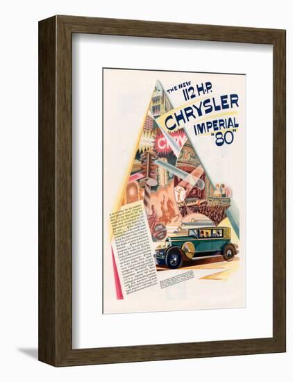 112 Hp Chrysler Imperial-null-Framed Art Print