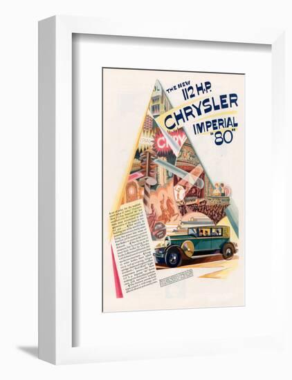 112 Hp Chrysler Imperial-null-Framed Art Print