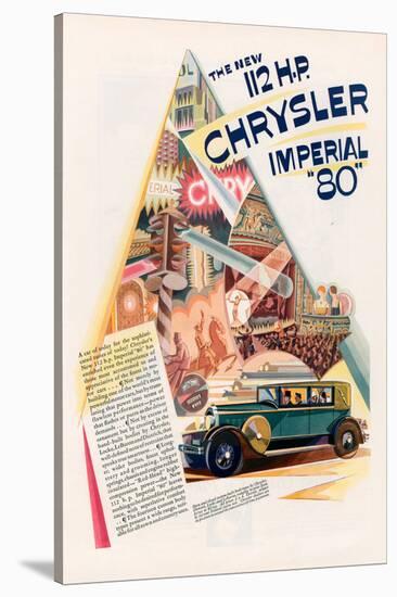 112 Hp Chrysler Imperial-null-Stretched Canvas