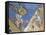 1192 Fresco Depicting Angel Giving Announcement to Shepherds-null-Framed Stretched Canvas