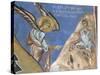 1192 Fresco Depicting Angel Giving Announcement to Shepherds-null-Stretched Canvas