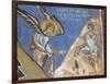 1192 Fresco Depicting Angel Giving Announcement to Shepherds-null-Framed Giclee Print