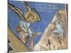 1192 Fresco Depicting Angel Giving Announcement to Shepherds-null-Mounted Giclee Print