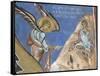 1192 Fresco Depicting Angel Giving Announcement to Shepherds-null-Framed Stretched Canvas