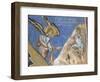 1192 Fresco Depicting Angel Giving Announcement to Shepherds-null-Framed Giclee Print