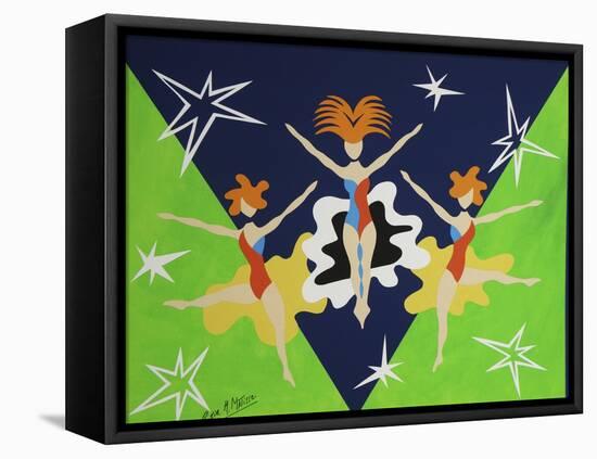 11CO-Pierre Henri Matisse-Framed Stretched Canvas