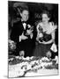 11th Annual Academy Awards, 1938. Spencer Tracy "Boys Town" with Bette Davies "Jezabel"-null-Mounted Photographic Print