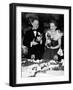 11th Annual Academy Awards, 1938. Spencer Tracy "Boys Town" with Bette Davies "Jezabel"-null-Framed Photographic Print