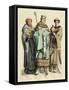 11th Century Clergy-null-Framed Stretched Canvas