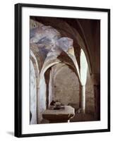 11th Century Crypt, Cathedral of Chieri, Italy-null-Framed Giclee Print