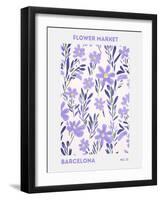 11X14 Flower Market Barcelona-Jolly and Dash-Framed Photographic Print
