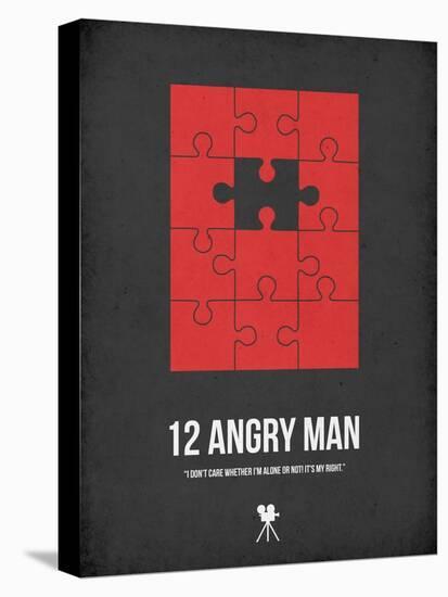 12 Angry Man-NaxArt-Stretched Canvas