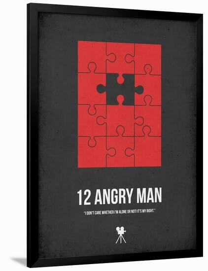 12 Angry Man-NaxArt-Framed Art Print