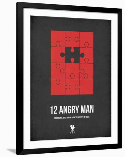 12 Angry Man-NaxArt-Framed Art Print