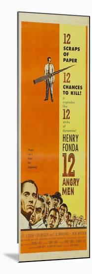 12 Angry Men, 1957-null-Mounted Premium Giclee Print