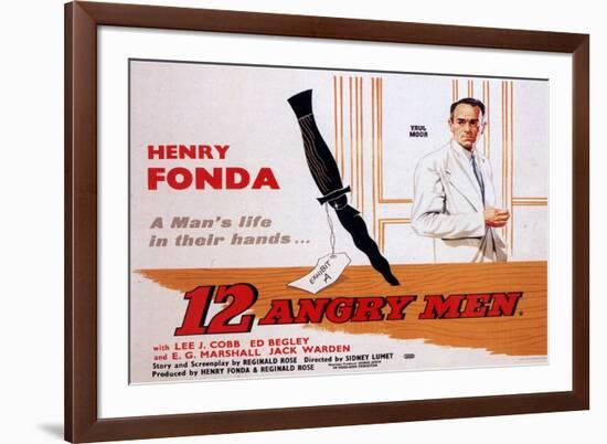 12 Angry Men, 1957-null-Framed Premium Giclee Print