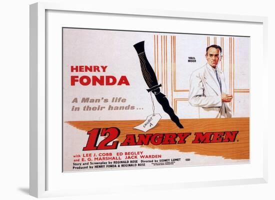 12 Angry Men, 1957-null-Framed Art Print