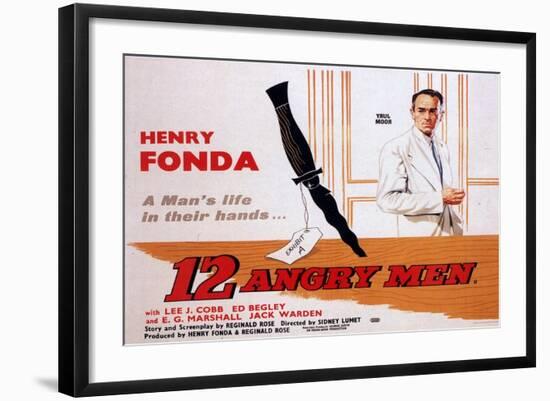 12 Angry Men, 1957-null-Framed Art Print