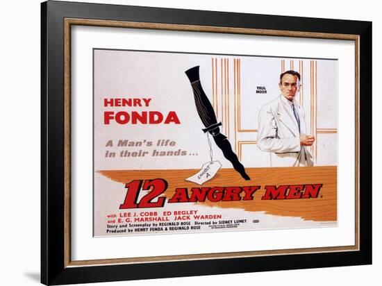 12 Angry Men, 1957-null-Framed Art Print