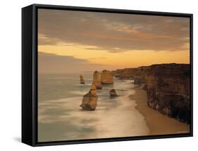 12 Apostles, Victoria, Australia-Peter Adams-Framed Stretched Canvas