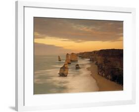 12 Apostles, Victoria, Australia-Peter Adams-Framed Photographic Print