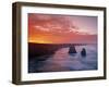 12 Apostles, Victoria, Australia-Walter Bibikow-Framed Photographic Print