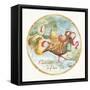 12 Days of Christmas I Round-Lisa Audit-Framed Stretched Canvas