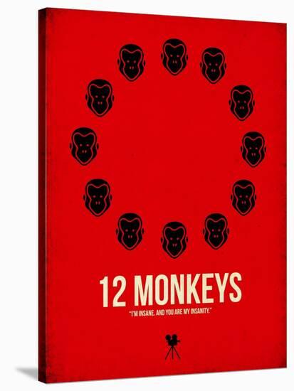 12 Monkeys-NaxArt-Stretched Canvas