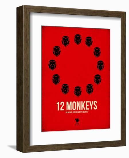 12 Monkeys-NaxArt-Framed Art Print