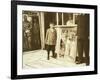 12-Year Old Usher in Princess Theatre, Birmingham, Alabama, c.1914-Lewis Wickes Hine-Framed Photo