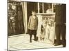 12-Year Old Usher in Princess Theatre, Birmingham, Alabama, c.1914-Lewis Wickes Hine-Mounted Photo