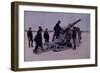 120MM Cannon at Attack of Marchais, World War I, France-null-Framed Giclee Print