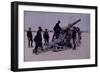 120MM Cannon at Attack of Marchais, World War I, France-null-Framed Giclee Print