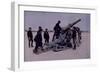 120MM Cannon at Attack of Marchais, World War I, France-null-Framed Giclee Print