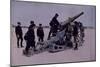 120MM Cannon at Attack of Marchais, World War I, France-null-Mounted Giclee Print