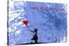 128 Balloon Girl-Banksy-Stretched Canvas