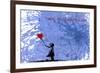 128 Balloon Girl-Banksy-Framed Giclee Print