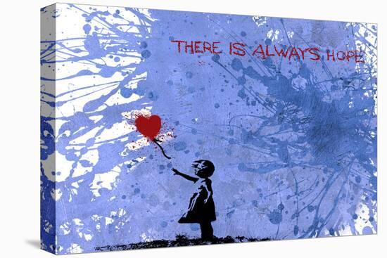 128 Balloon Girl-Banksy-Stretched Canvas