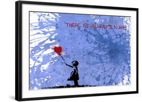 128 Balloon Girl-Banksy-Framed Giclee Print