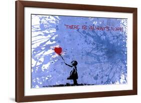 128 Balloon Girl-Banksy-Framed Giclee Print