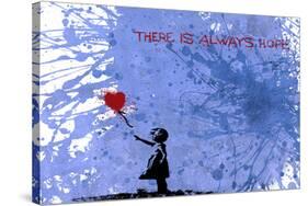 128 Balloon Girl-Banksy-Stretched Canvas