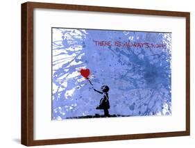 128 Balloon Girl-Banksy-Framed Giclee Print